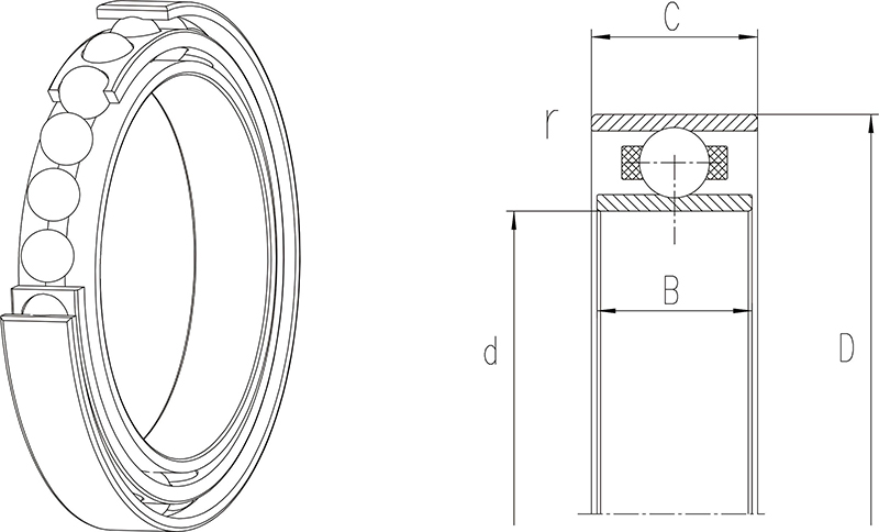 HYR柔性軸承(圖1) HYR柔性軸承(圖1)